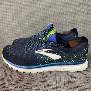 Brooks Glycerin 17 Mens Size 10.5M Blue Running Shoes Cushioned Sole